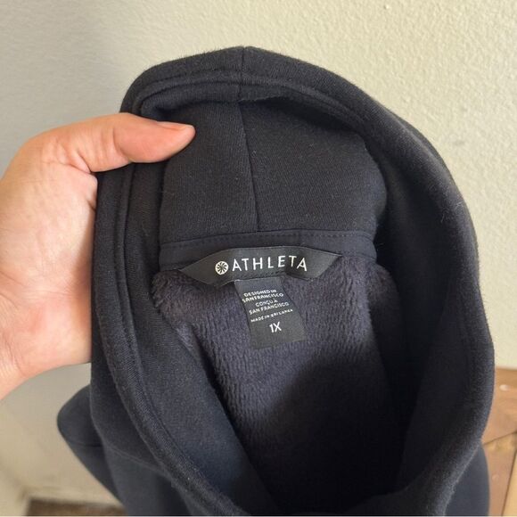 Athleta Cozy Karma Funnel Neck Sweater Dress 1X - Picture 11 of 13